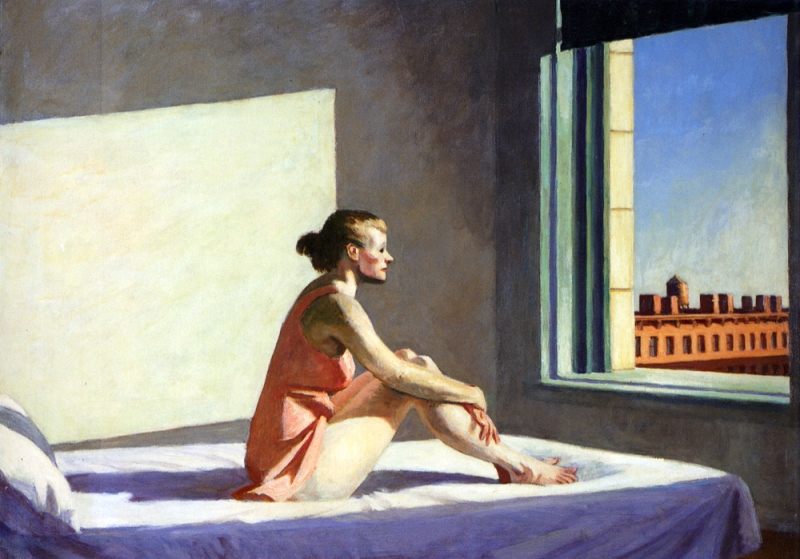 Edward Hopper morning sun