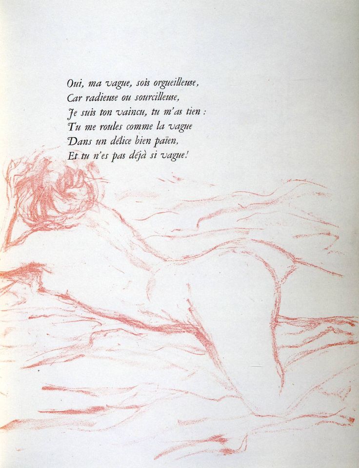 Bonnard - illustration from Parallelement by Verlaine - 1900